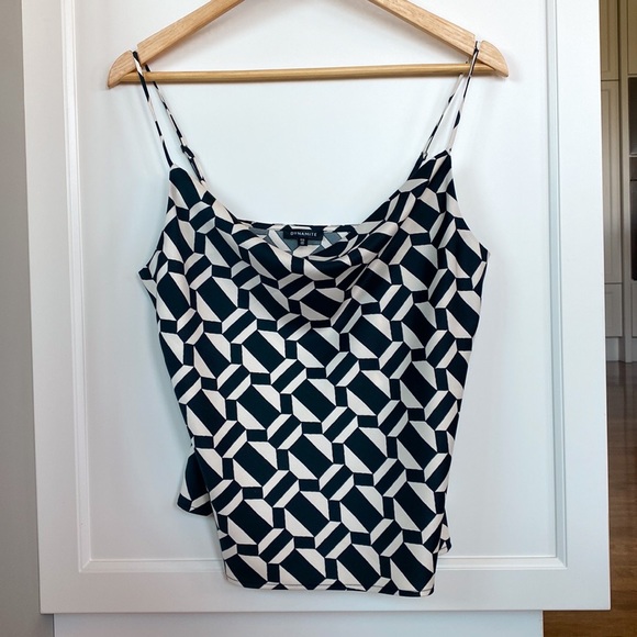 5/$50 🌷🌼🌿 DYNAMITE Satin Cowl Neck Cami size S - Picture 4 of 6